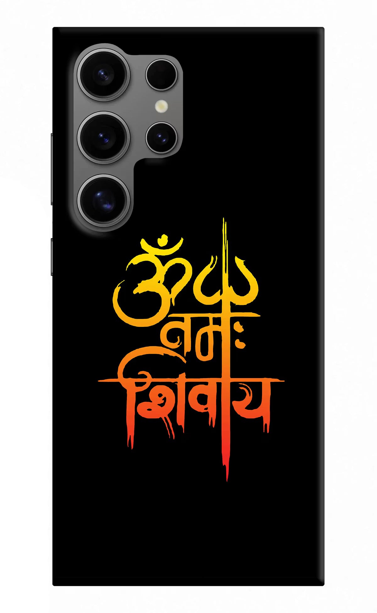 Om Namah Shivay Samsung S24 Ultra Hard Case Back Cover by Casekaro