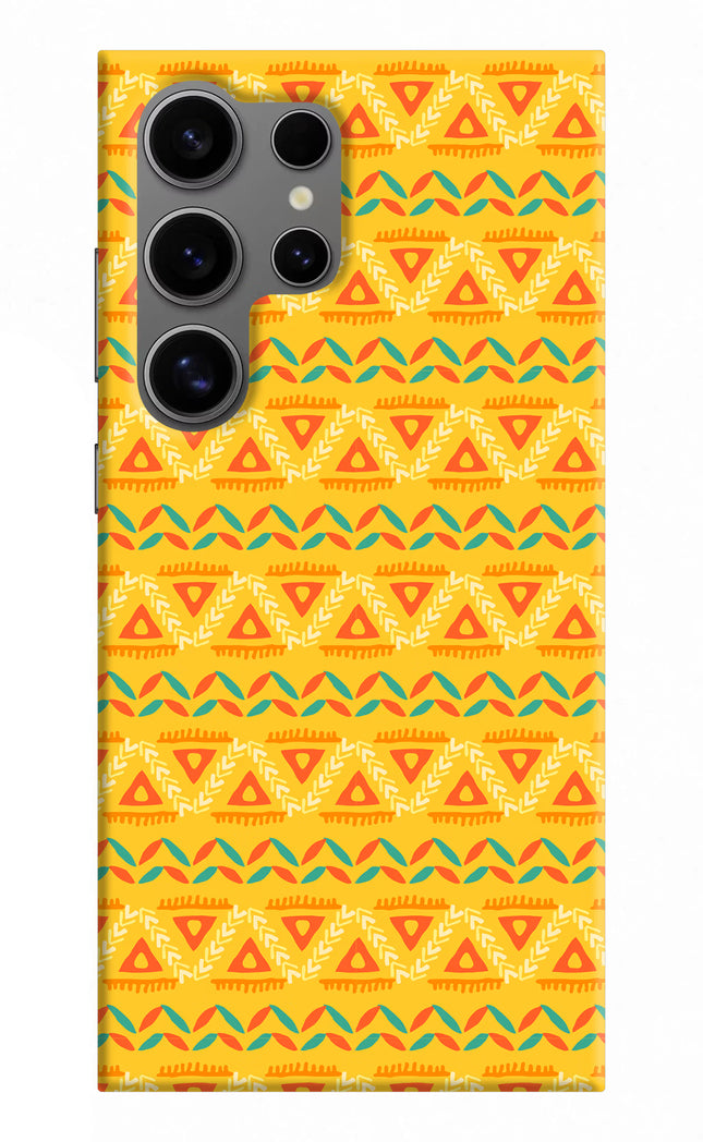 Tribal Pattern Samsung S24 Ultra Hard Case Back Cover by Casekaro