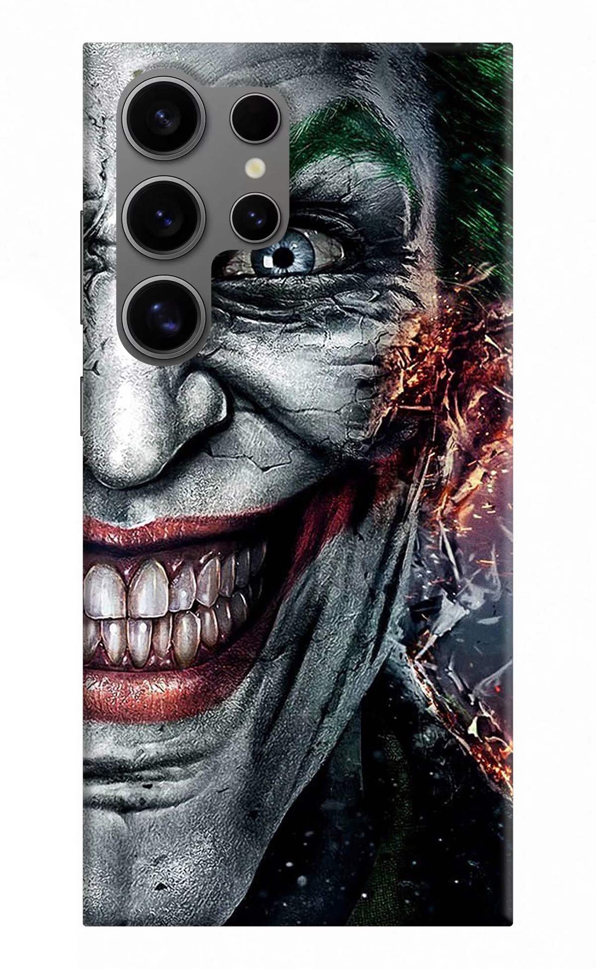 Joker Cam Samsung S24 Ultra Hard Case Back Cover by Casekaro