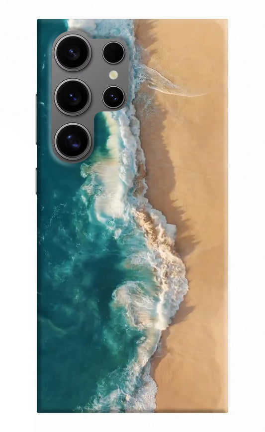 Ocean Beach Samsung S24 Ultra Hard Case Back Cover by Casekaro