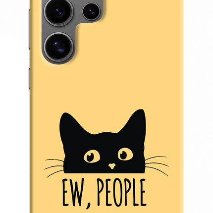 Ew People Catitude Samsung S24 Ultra Hard Case Back Cover by Casekaro