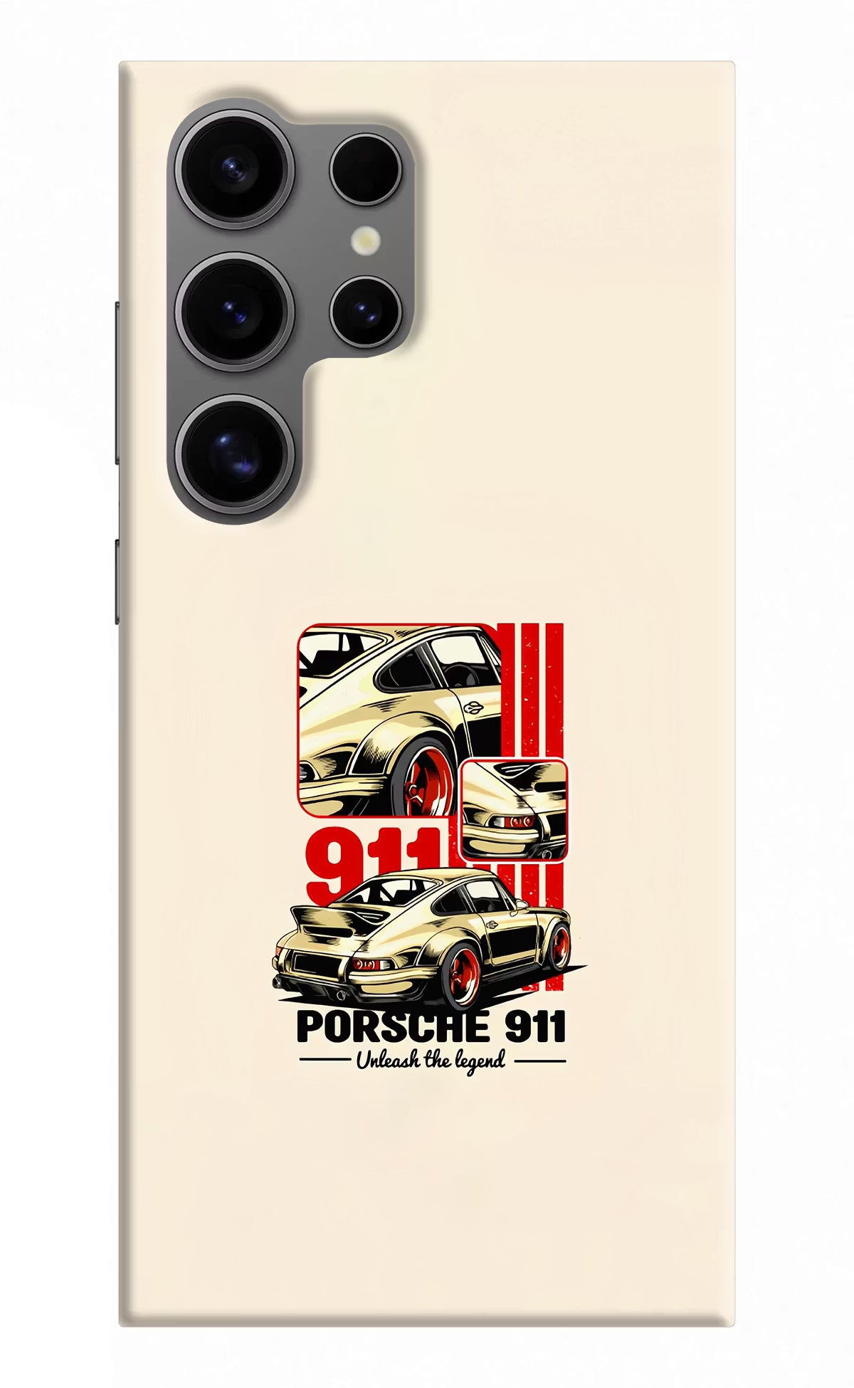 Classic Porsche 911 Samsung S24 Ultra Hard Case Back Cover by Casekaro