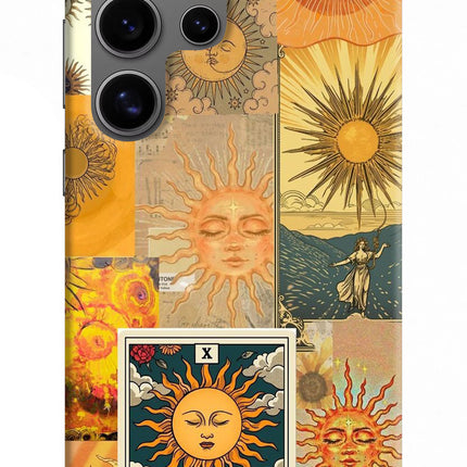 Sun Samsung S24 Ultra Hard Case Back Cover by Casekaro