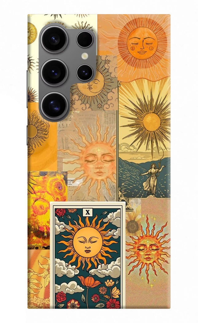 Sun Samsung S24 Ultra Hard Case Back Cover by Casekaro