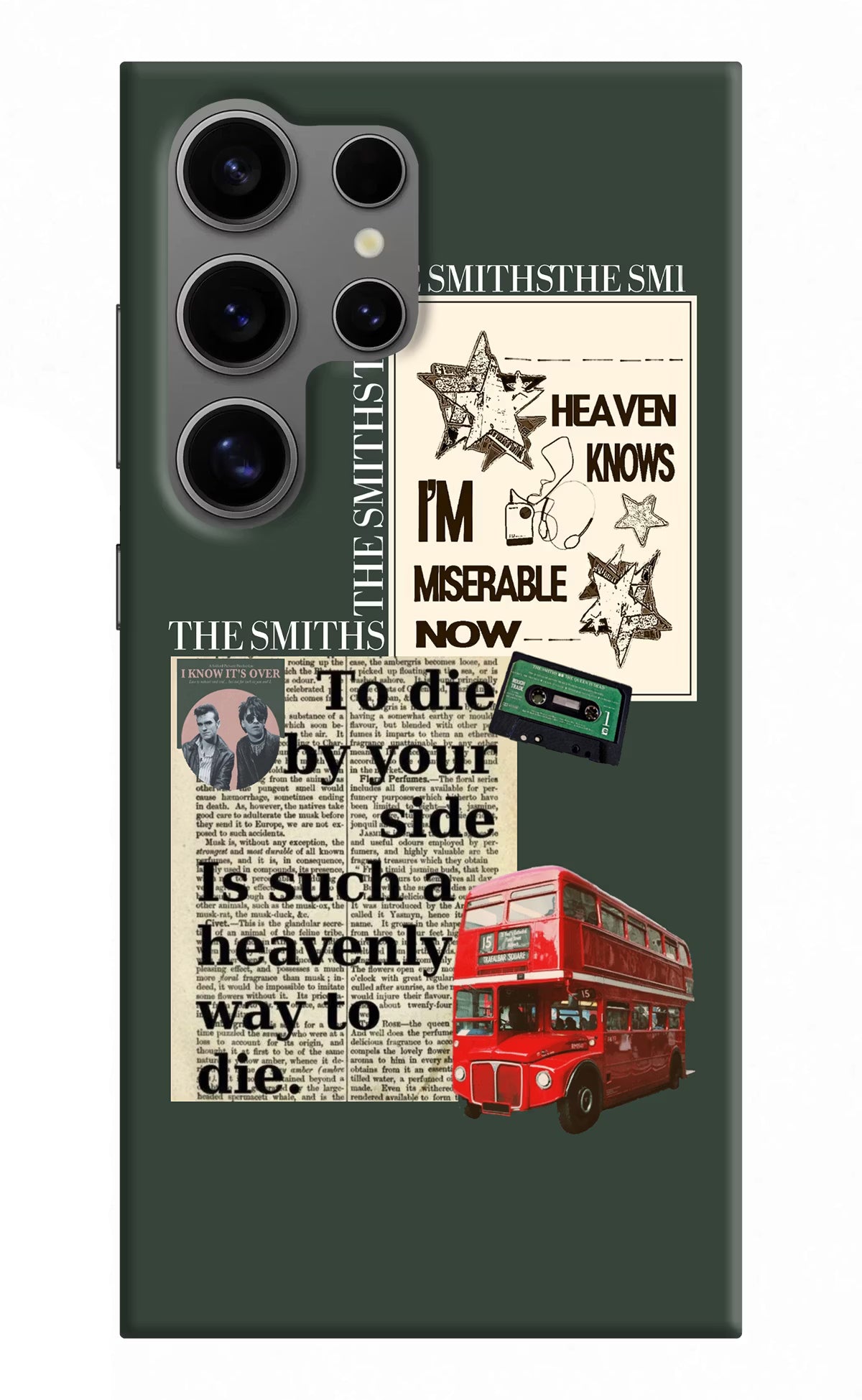 The Smiths Samsung S24 Ultra Hard Case Back Cover by Casekaro