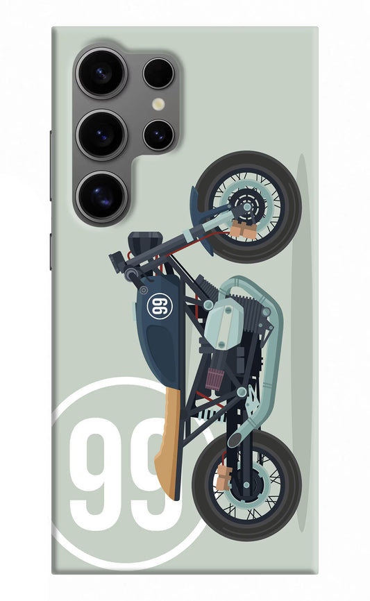 Classic Cafe Racer 99 Samsung S24 Ultra Hard Case Back Cover by Casekaro