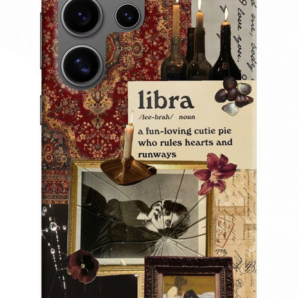 Libra Zodiac Samsung S24 Ultra Hard Case Back Cover by Casekaro