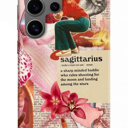 Sagittarius Zodiac Samsung S24 Ultra Hard Case Back Cover by Casekaro