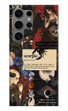 Scorpio Zodiac Samsung S24 Ultra Hard Case Back Cover by Casekaro