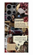Taurus Zodiac Samsung S24 Ultra Hard Case Back Cover by Casekaro