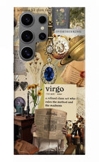 Virgo Zodiac Samsung S24 Ultra Hard Case Back Cover by Casekaro