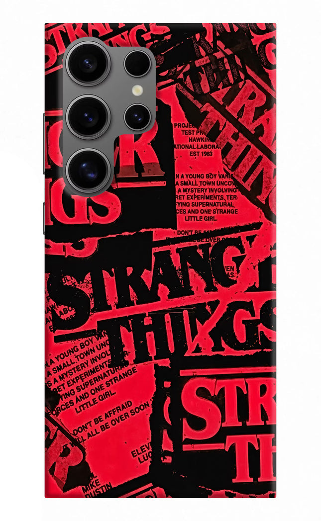 Ordinary Things Samsung S24 Ultra Hard Case Back Cover by Casekaro