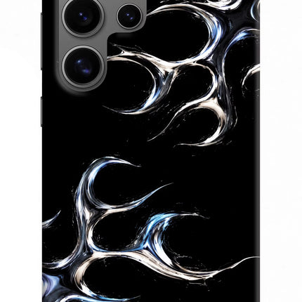 Chrome Tribal Samsung S24 Ultra Hard Case Back Cover by Casekaro