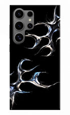 Chrome Tribal Samsung S24 Ultra Hard Case Back Cover by Casekaro