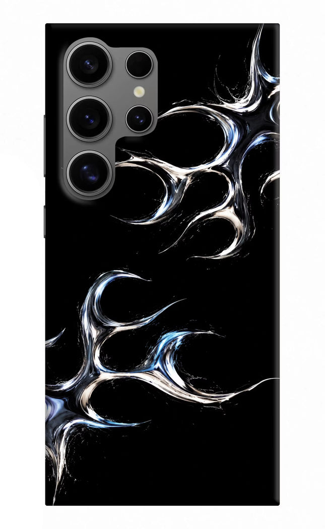 Chrome Tribal Samsung S24 Ultra Hard Case Back Cover by Casekaro