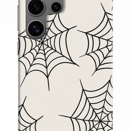 Spider Web Samsung S24 Ultra Hard Case Back Cover by Casekaro