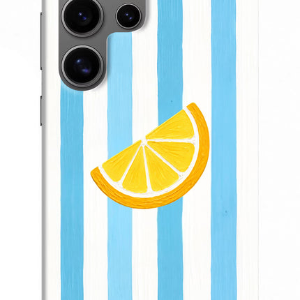 Summer Lemon Samsung S24 Ultra Hard Case Back Cover by Casekaro