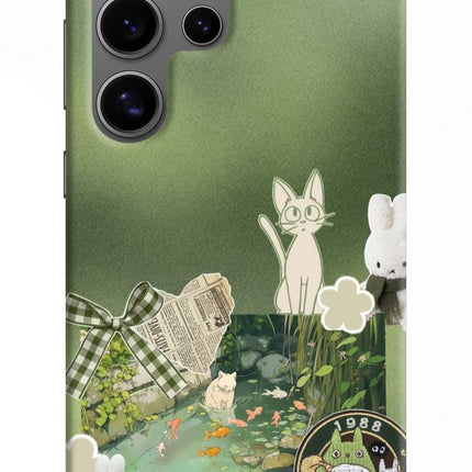 Aesthetic anime Samsung S24 Ultra Hard Case Back Cover by Casekaro