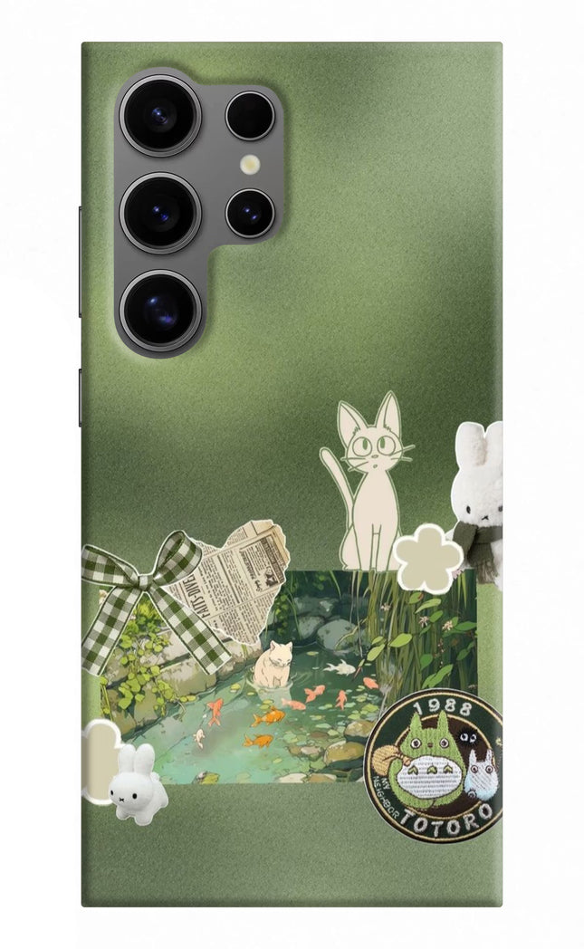 Aesthetic anime Samsung S24 Ultra Hard Case Back Cover by Casekaro