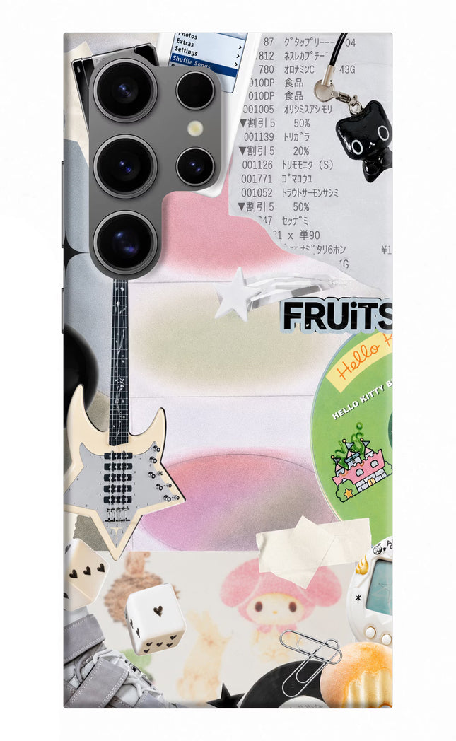 Softcore case Samsung S24 Ultra Hard Case Back Cover by Casekaro