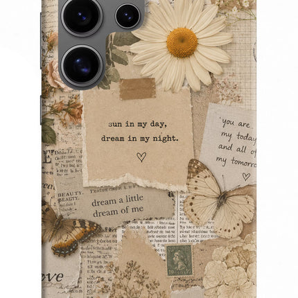 Vintage case Samsung S24 Ultra Hard Case Back Cover by Casekaro