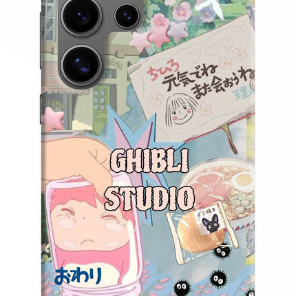 Studio Ghibli Samsung S24 Ultra Hard Case Back Cover by Casekaro