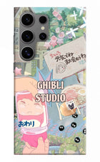 Studio Ghibli Samsung S24 Ultra Hard Case Back Cover by Casekaro