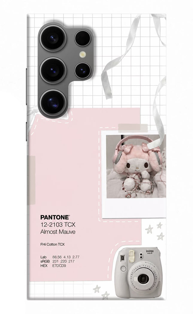 Pantone Asthetic Samsung S24 Ultra Hard Case Back Cover by Casekaro