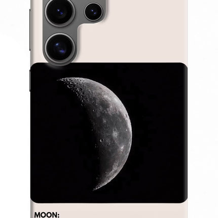 Moon Phase Samsung S24 Ultra Hard Case Back Cover by Casekaro