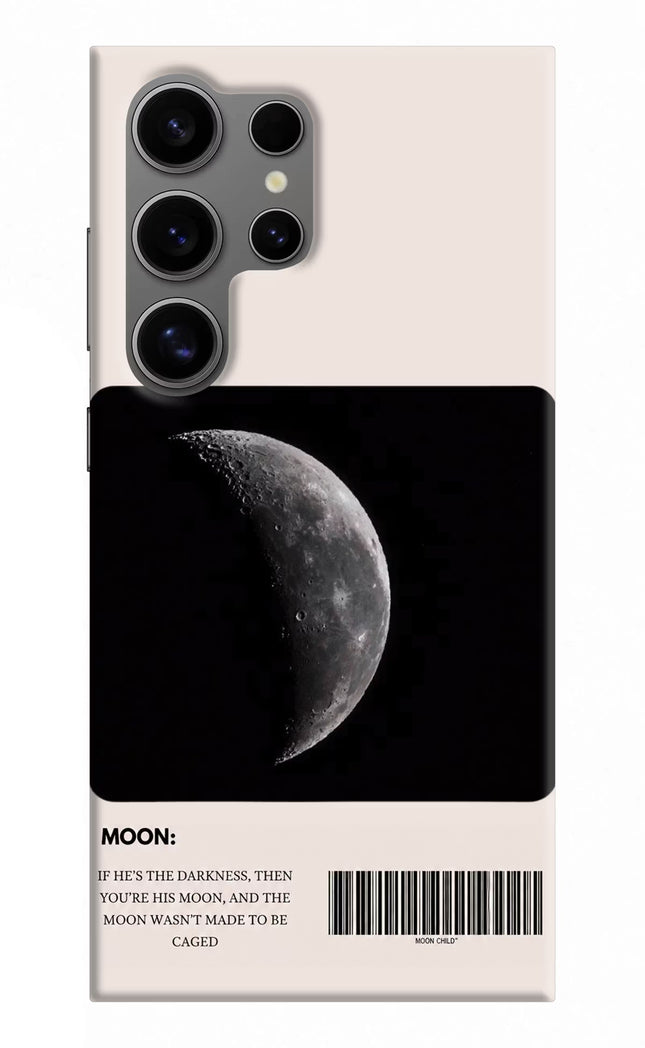 Moon Phase Samsung S24 Ultra Hard Case Back Cover by Casekaro