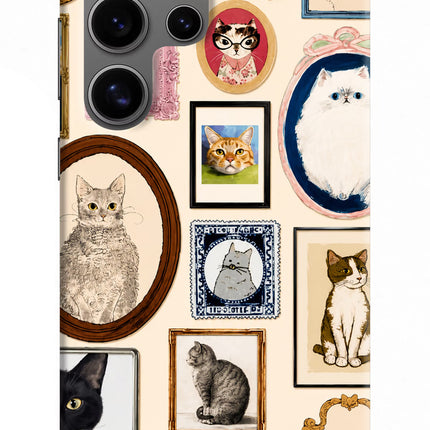 Mirror Cats Samsung S24 Ultra Hard Case Back Cover by Casekaro