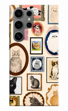Mirror Cats Samsung S24 Ultra Hard Case Back Cover by Casekaro