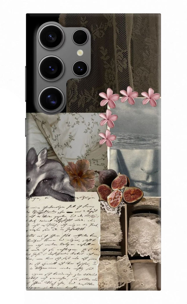 Midnight Sky Samsung S24 Ultra Hard Case Back Cover by Casekaro