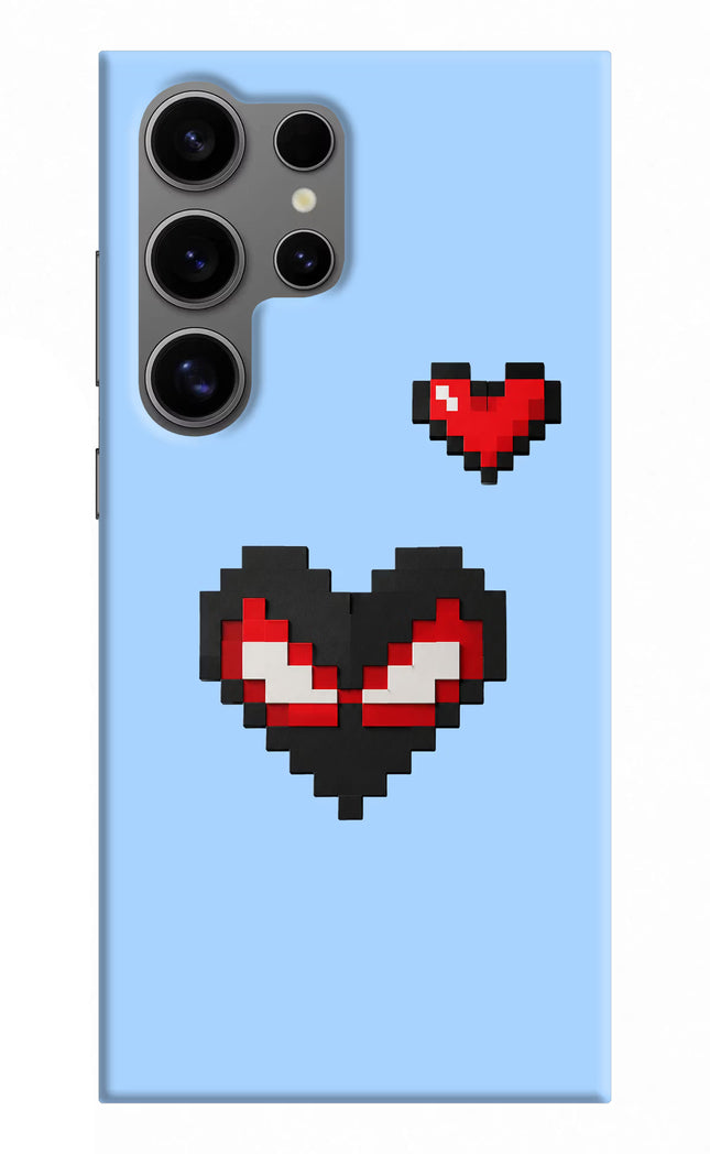 Peter Heart Samsung S24 Ultra Hard Case Back Cover by Casekaro