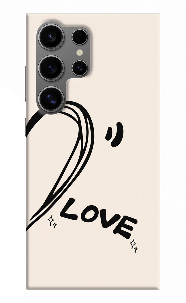Soul Line Samsung S24 Ultra Hard Case Back Cover by Casekaro