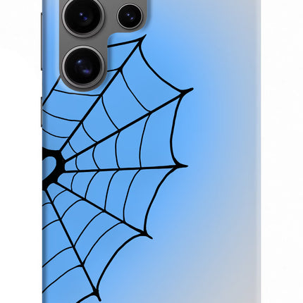 Blue Web Samsung S24 Ultra Hard Case Back Cover by Casekaro