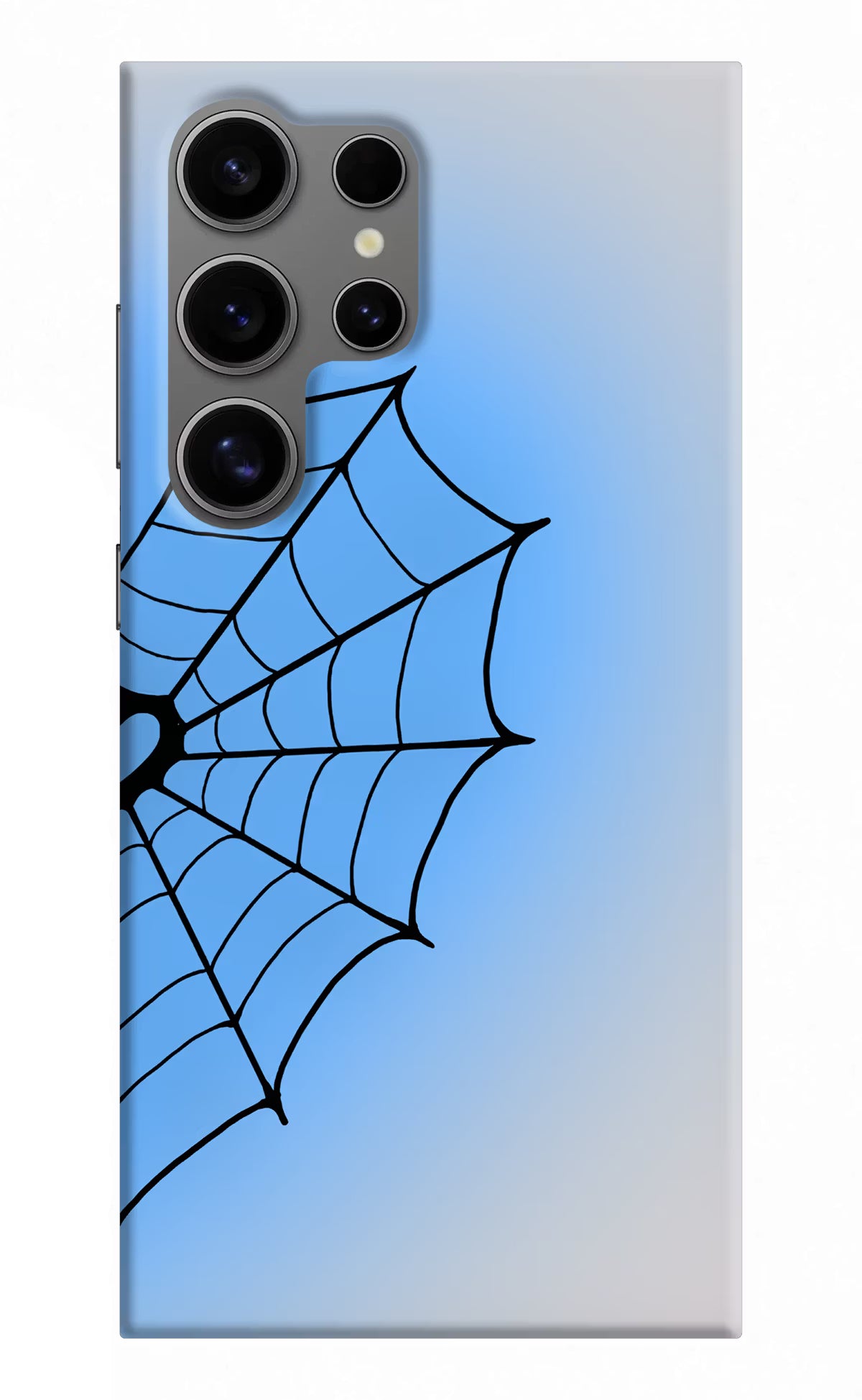 Blue Web Samsung S24 Ultra Back Cover