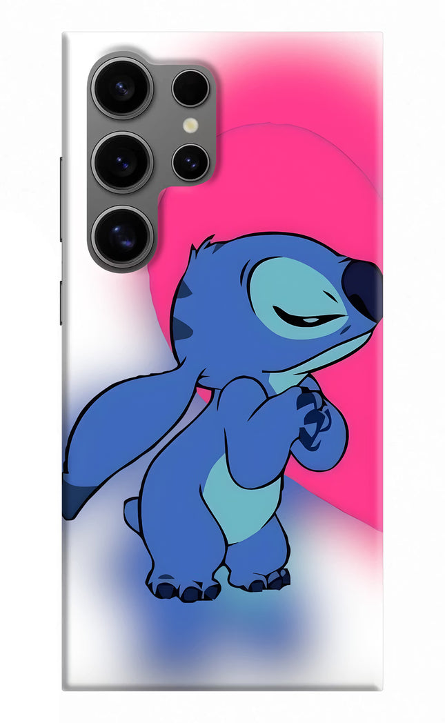 Stitch Hug Samsung S24 Ultra Hard Case Back Cover by Casekaro