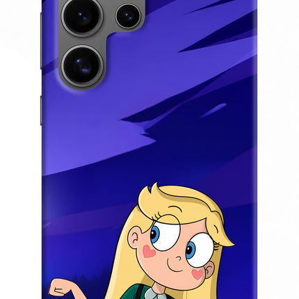 Star Glow Samsung S24 Ultra Hard Case Back Cover by Casekaro