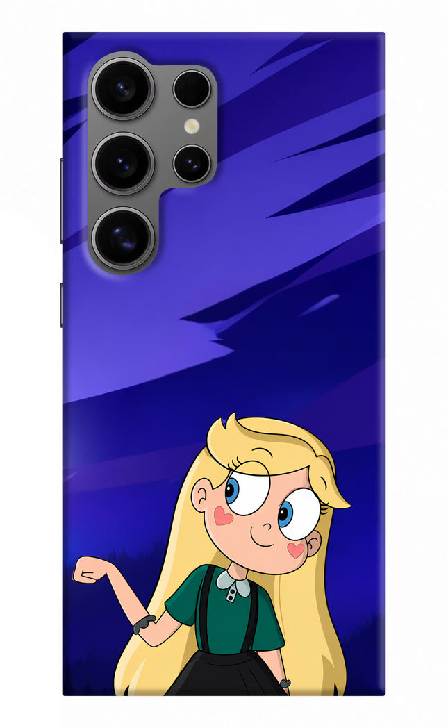 Star Glow Samsung S24 Ultra Hard Case Back Cover by Casekaro