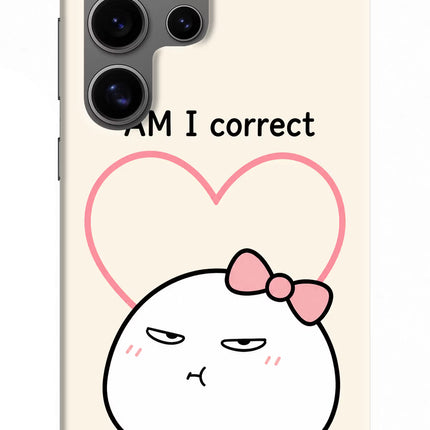 Always Right Samsung S24 Ultra Hard Case Back Cover by Casekaro