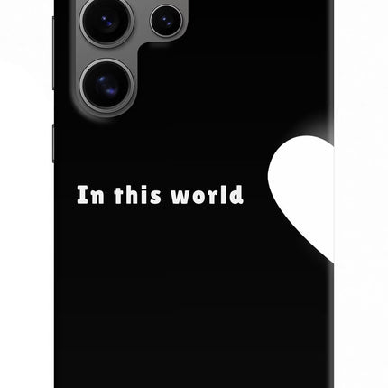 This World Samsung S24 Ultra Hard Case Back Cover by Casekaro