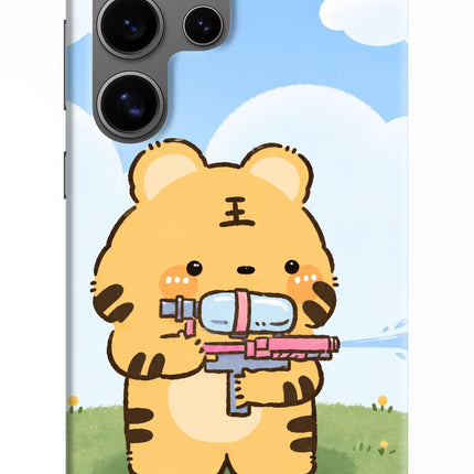 Tiger Treat Samsung S24 Ultra Hard Case Back Cover by Casekaro