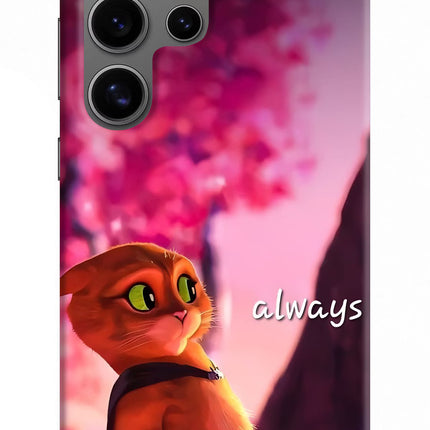 Always Cat Samsung S24 Ultra Hard Case Back Cover by Casekaro