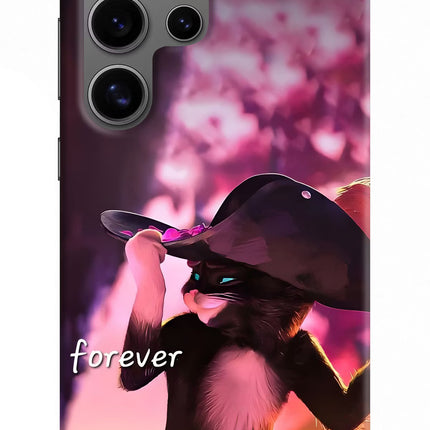 Forever Cat Samsung S24 Ultra Hard Case Back Cover by Casekaro