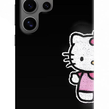 Kitty Charm Samsung S24 Ultra Hard Case Back Cover by Casekaro