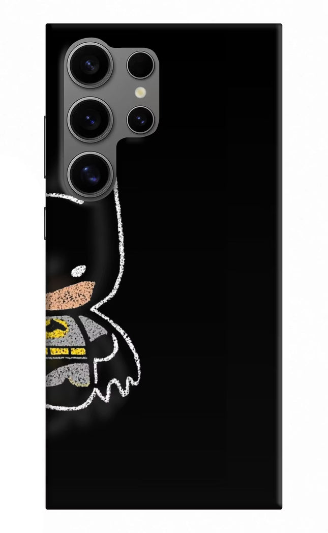 Bat Kitty Samsung S24 Ultra Hard Case Back Cover by Casekaro
