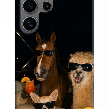 Party Squad Samsung S24 Ultra Hard Case Back Cover by Casekaro
