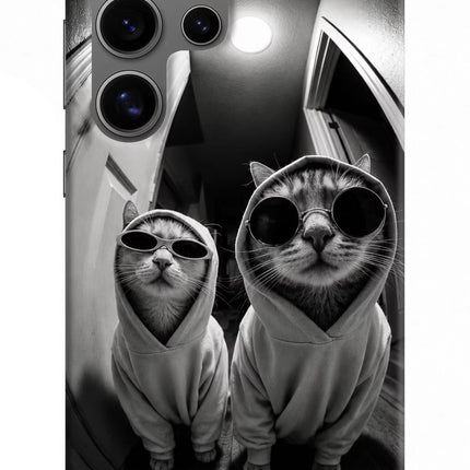 Hood Cats Samsung S24 Ultra Hard Case Back Cover by Casekaro