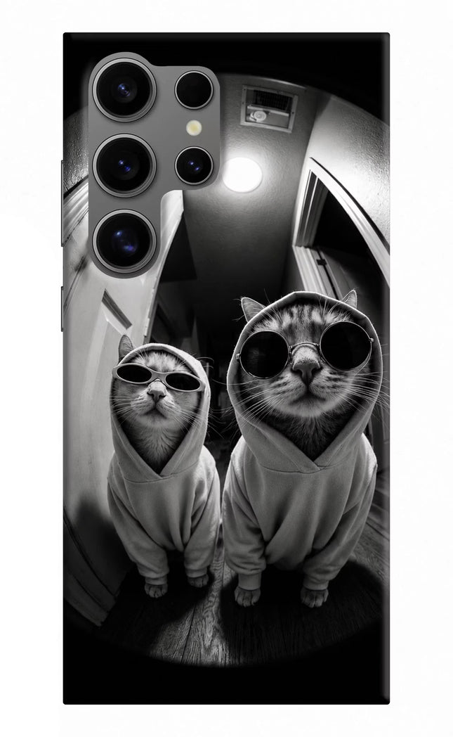Hood Cats Samsung S24 Ultra Hard Case Back Cover by Casekaro